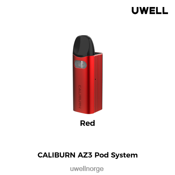 UWELL E Cig - UWELL CALIBURN AZ3 sett (pod system) D6204Z147 rød