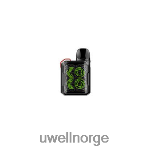 UWELL Flavors - UWELL CALIBURN GK2 podsett D6204Z100 Matt svart