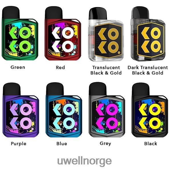 UWELL Flavors - UWELL CALIBURN KOKO PRIME pod kit 15w D6204Z180 grå