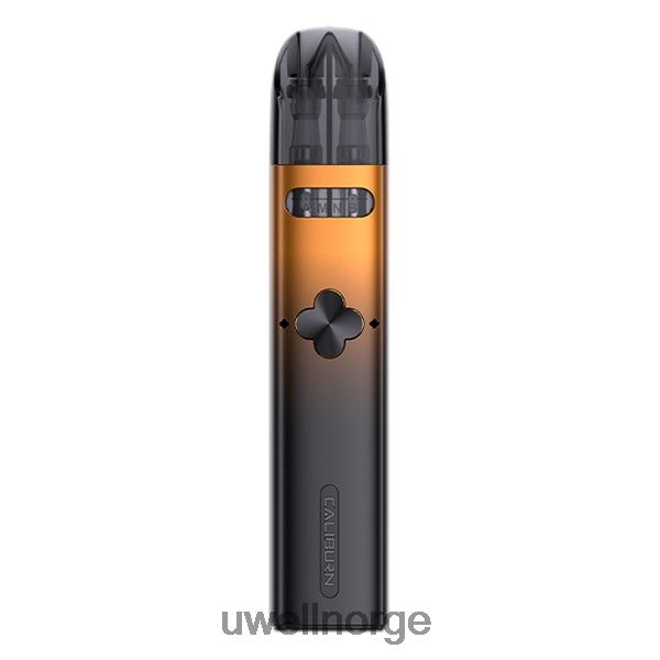 UWELL Vape Flavours - UWELL CALIBURN EXPLORER sett (pod system) D6204Z166 oransje/svart