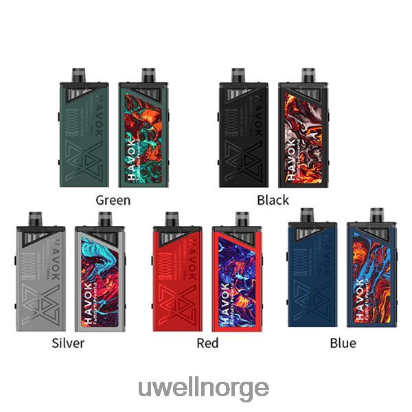 UWELL Vape Flavours - UWELL HAVOK V1 sett 65w D6204Z186 blå