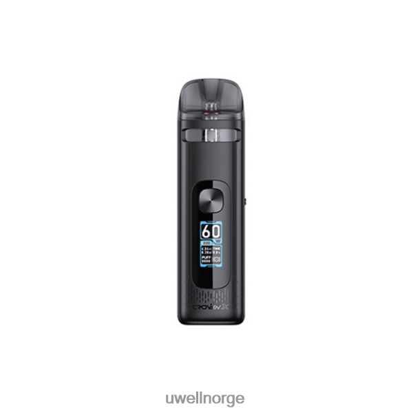 UWELL Disposable Vape - UWELL CROWN X kit pod system D6204Z233 svart