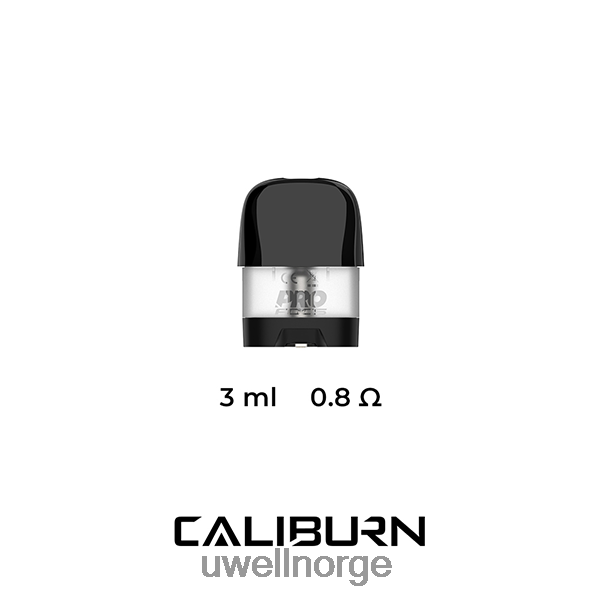 UWELL Vape Flavours - UWELL CALIBURN X erstatningsputer | 2-pakning D6204Z46 0,8 ohm