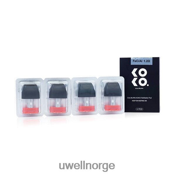 UWELL Vape Price - UWELL CALIBURN KOKO pods (4-pakning) D6204Z95 1,2 ohm