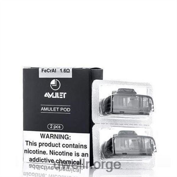 UWELL E Cig - UWELL AMULET erstatning pod-kassett D6204Z257 2-pakning