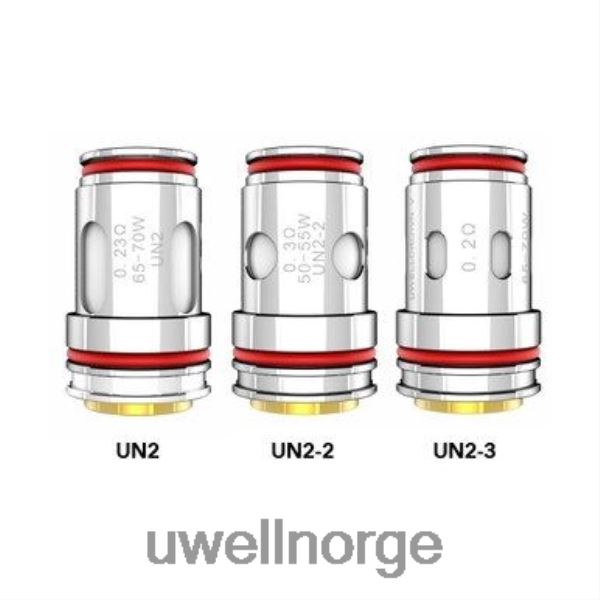 UWELL E Cig - UWELL CROWN V spole | 4-pakning D6204Z67 u2-masket 0,23ohm