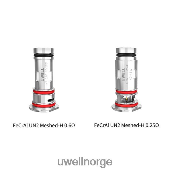 UWELL Flavors - UWELL HAVOK V1 spoler (4-pakning) D6204Z150 0,25 ohm