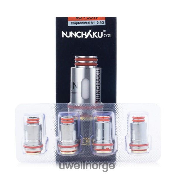 UWELL Oslo - UWELL NUNCHAKU spoler (4-pakning) D6204Z262 0,4 ohm